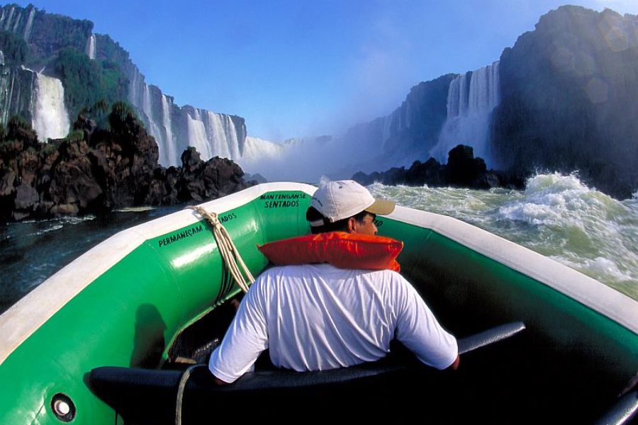 Foz do Iguacu Gummibootsfahrt Embratur GloboTur