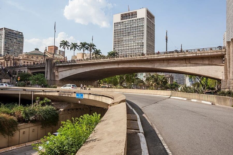 Brasilien Stadtzentrum Sao Paulo GloboTur