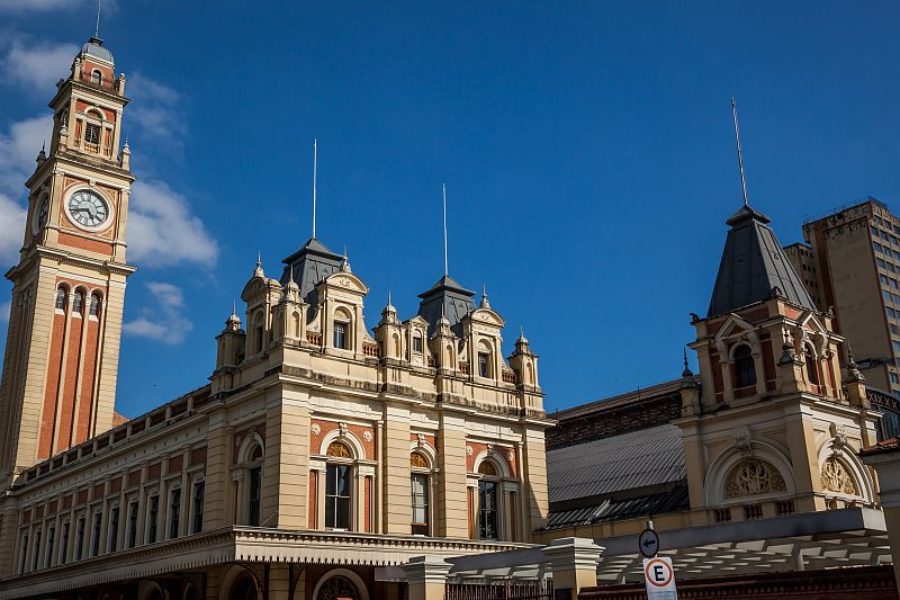 Estacao Da Luz Bahnhof Sao Paulo GloboTur