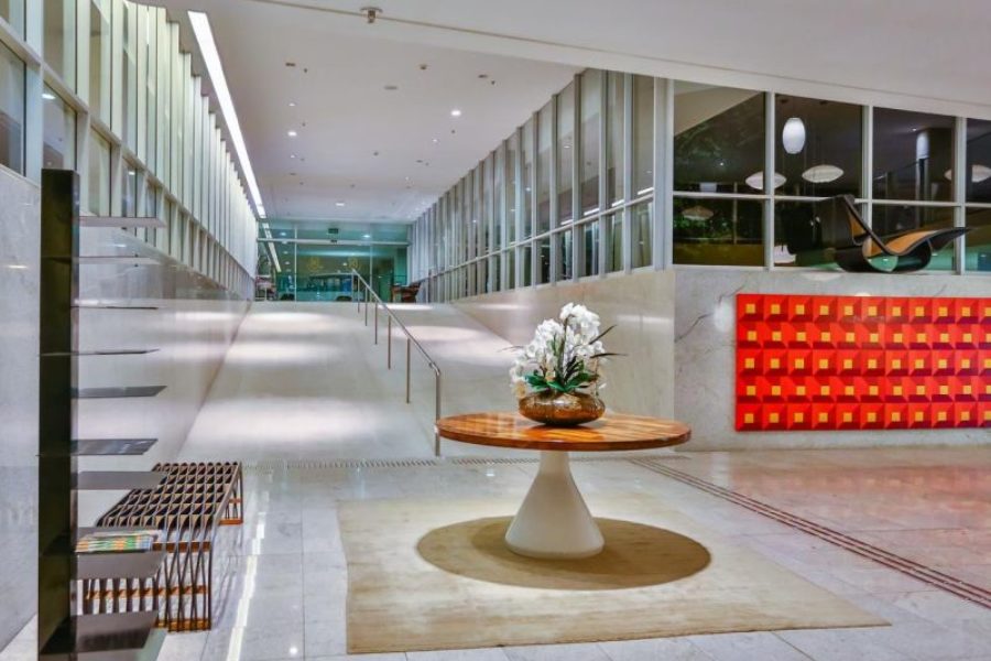 Kunstwerk der Moderne Brasilia Palace Hotel GloboTur