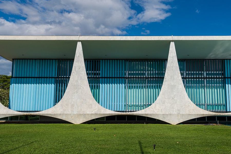 Oscar Niemeyer Kunstwerk Brasilia GloboTur